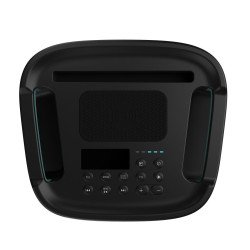 Party Rocker One HP100 2.0 Pórtatil Bluetooth Sistema de Altavoces - 300W RMS - Negro, Verde - 40Hz a 20kHz - Batería Recargable