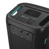 Party Rocker One HP100 2.0 Pórtatil Bluetooth Sistema de Altavoces - 300W RMS - Negro, Verde - 40Hz a 20kHz - Batería Recargable