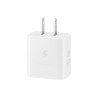 Adaptador CA 25W - USB tipo-C - Para Smartphone - 120 V AC, 230 V AC Entrada - 5 V DC/3A, 9 V DC Salida - Blanco