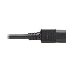 Cable de Alimentación para PDU, C13 a C14 - 13A, 250V, 16 AWG, 1.83 m [6 pies], Negro - Para Unidad de distribución eléctrica, U