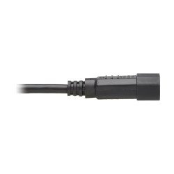 Cable de Alimentación para PDU, C13 a C14 - 13A, 250V, 16 AWG, 1.83 m [6 pies], Negro - Para Unidad de distribución eléctrica, U