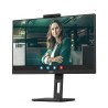 Monitor LED AOC q27p3cw, color negro, panel IPs de 27, HDMI, DP, VGA, aspecto 16:9, tiempo de respuesta 4ms, 2560x1440, 75hz, ve