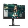Monitor LED AOC q27p3cw, color negro, panel IPs de 27, HDMI, DP, VGA, aspecto 16:9, tiempo de respuesta 4ms, 2560x1440, 75hz, ve