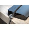 Cable de Bloqueo Para Computadora de escritorio, Portátil, Monitor, 2.44m, Bloqueo por Llaves Maestras, Acero al carbono, Plá