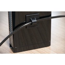 Cable de Bloqueo Para Computadora de escritorio, Portátil, Monitor, 2.44m, Bloqueo por Llaves Maestras, Acero al carbono, Plá