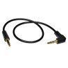 Cable de Audio Mini Estéreo de 3.5 mm con un Enchufe en Ángulo Recto (M/M), 2 m [6 pies], Cable de doblaje mini estéreo usado n