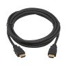 Cable HDMI de Alta Velocidad, Video Digital con Audio, UHD 4K (M/M), Negro, 6.09 m [20 pies], Cable for Dispositivo de audio/ví