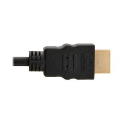 Cable HDMI de Alta Velocidad, Video Digital con Audio, UHD 4K (M/M), Negro, 6.09 m [20 pies], Cable for Dispositivo de audio/ví