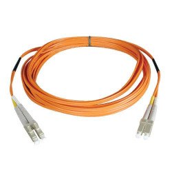 Cable Patch de Fibra Dúplex Multimodo de 62.5um / 125um (LC/LC), 7 m [23 pies], Los cables de empalme LC/LC de 7 metros (23 pie