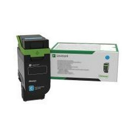 Cartucho de tóner Lexmark 75M40C0, 2000 páginas, Cian