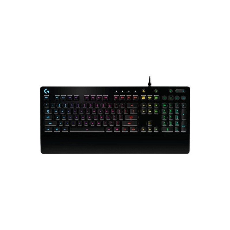 Teclado Logitech G213 Prodigy Gaming retroiluminado RGB alámbrico USB