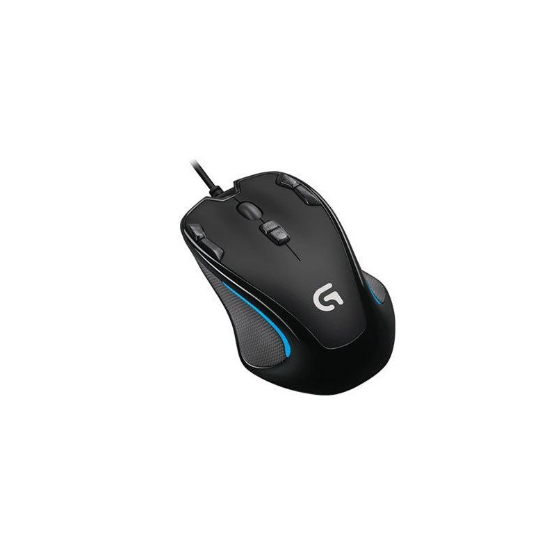 Mouse Logitech G300s negro óptico alámbrico para juegos USB Mouse Logitech G300s negro óptico alámbrico para juegos USB