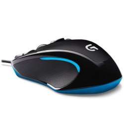 Mouse Logitech G300s negro óptico alámbrico para juegos USB