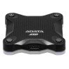 SSD Externo ADATA 1TB. USB 3.2 Gen2, Velocidad de transferencia de hasta 520 MB/s, resistente a impactos grado MIL-STD Color NEG