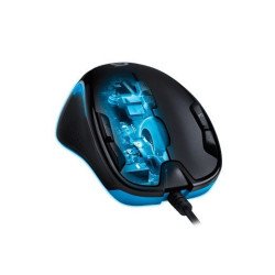 Mouse Logitech G300s negro óptico alámbrico para juegos USB