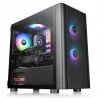Gabinete THERMALTAKE CA-1R1-00S1WN-02, V150 Tempered Glass ARGB Breeze