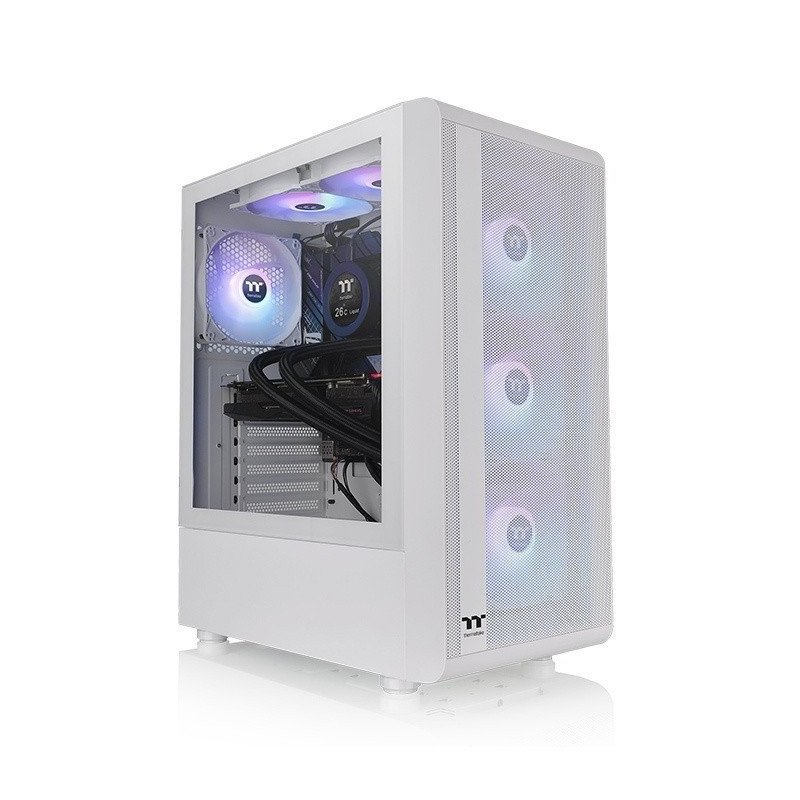 Gabinete Thermaltake S200 TG ARGB Snow(CA-1X2-00M6WN-00)