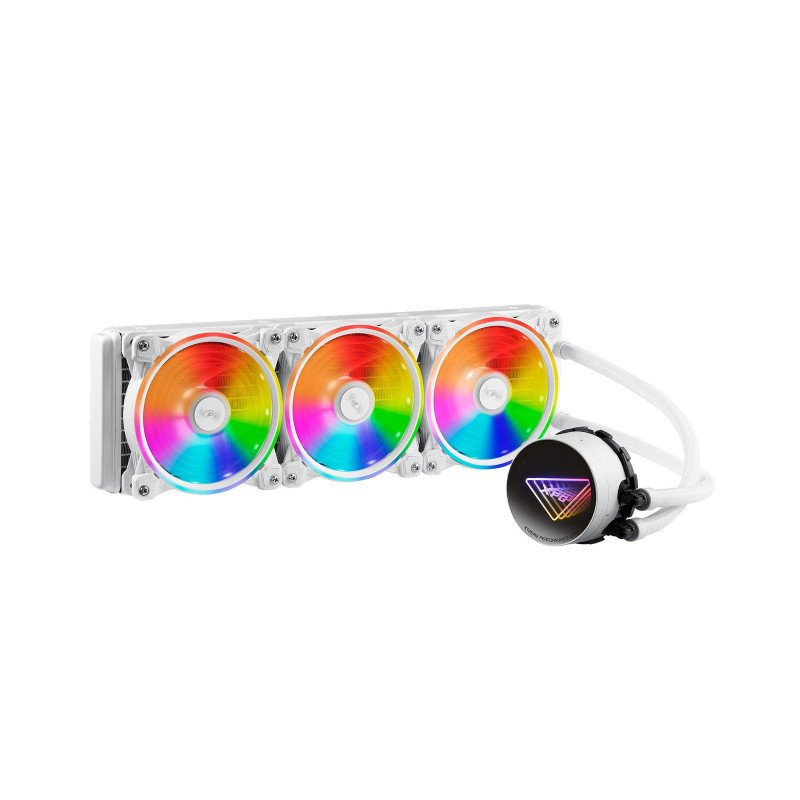 Enfriador liquido XPG LEVANTE X 360. Tres ventiladores ARGB 120 mm. Radiador 360mm. LGA 1700 - 1200, 115x y AM5, AM4