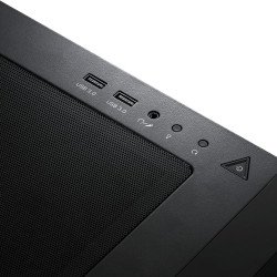 Gabinete XPG STARKER AIR, Tower, PC, Negro, ATX, Micro ATX, Mini-ITX, 
