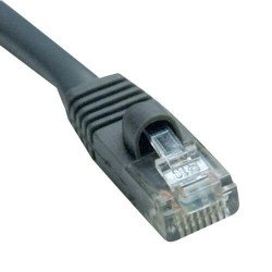 Cable Patch Moldeado Especificado para Exteriores Cat5 Cat5e RJ45 M/M Gris de 45.7 m [150 pies], Categoría 5, 350 MHz/1 Gbps, 45