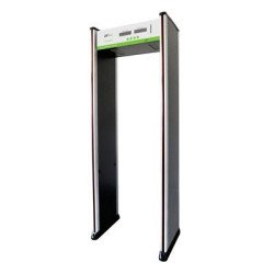 Arco detector de metal ZK D1065S /6 zonas, contador de 5 dígitos, indicadores LED en ambas vistas/alta sensibilidad