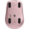 Mouse Logitech MX Anywhere 3S, Diestro, Laser, RF inalámbrico + bluetooth, 8000 DPI, Rosa