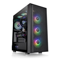 Gabinete THERMALTAKE H570 TG Black CA-1T9-00M1WN-00, H570 TG ARGB mid-