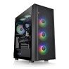 Gabinete THERMALTAKE H570 TG Black CA-1T9-00M1WN-00, H570 TG ARGB mid-