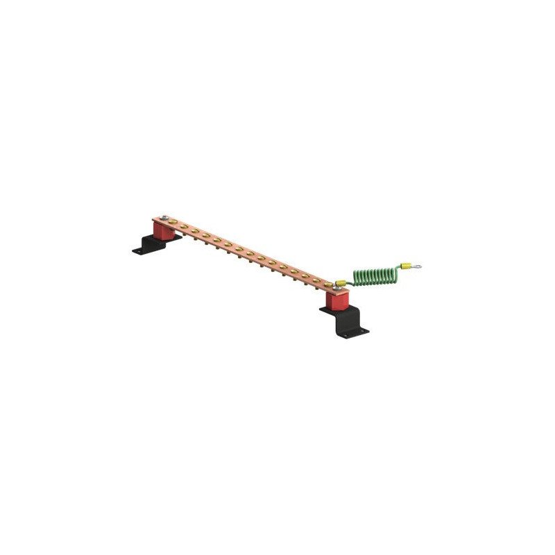 Kit de tierra física horizontal a 19"