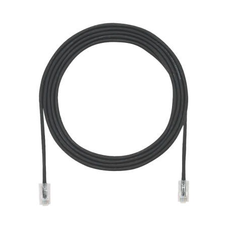 Patch cord delgado cat.6a, (5ft) negro
