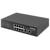 PoE Switch GB  8 ptos 32W/pto, 120W, + 2 RJ45