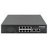 PoE Switch GB  8 ptos 32W/pto, 120W, + 2 RJ45