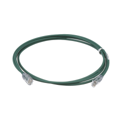 Patch cord 28awg cat.6a (3ft) cm/lszh verde