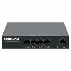 PoE Switch GB  5 ptos 30W/pto, 40W