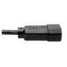 Cable estándar Tripp-Lite P004-006 de alimentación de extensión de alimentación para computadora, 10a, 18AWG (IEC-320-c14 a iec-