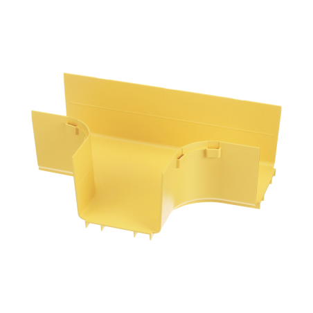 Fitting, horizontal tee, 4" x 4" (100mm x 100mm), fiberrunne