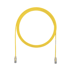 Patch cord 28 AWG cat.6 (1ft) amarillo