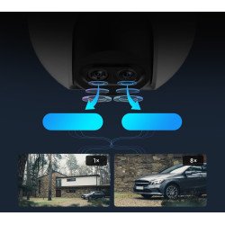 Cámara de seguridad IP EZVIZ C8PF, Interior y exterior, Inalámbrico y alámbrico, Techo/pared, Blanco