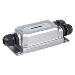 PoE Extensor 2x30W Gigabit p/exteriores IP67