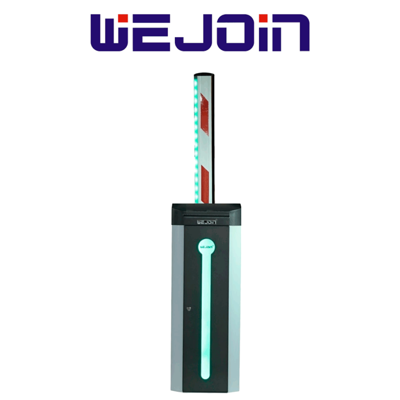 Barrera Vehicular Izquierda con Led, Alto flujo, Motor 24 VDC, Brazo Rectangular de 3 Metros, Velocidad 3 Segundos, Dirección Aj