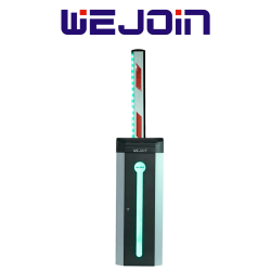 Barrera Vehicular Izquierda con Led, Alto flujo, Motor 24 VDC, Brazo R