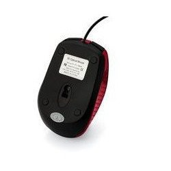 Mouse Óptico Verbatim con Cable Color Negro-Rojo