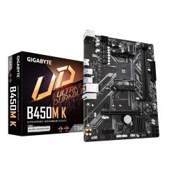 TARJETA MADRE GIGABYTE B450M K AM4 MATX DDR4 HDMI PS2 USB 3 2 M 2
