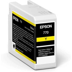 Tinta Epson UltraChrome Pro 10 25ml Color Amarillo