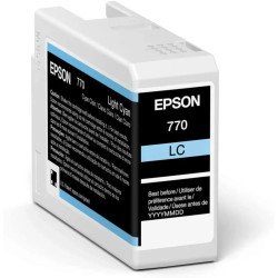 Tinta Epson UltraChrome Pro 10 25ml Color Cian Claro