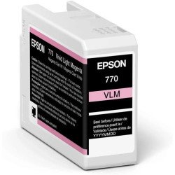 Tinta Epson UltraChrome Pro 10 25ml Color Magenta Claro Vivo