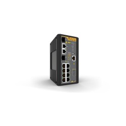 Switch industrial Poe+ administrable de 8 puertos 10, 100, 1000 Mbps + 2 puertos SFP combo, 120 w
