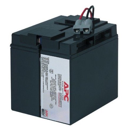 Cartucho de baterías APC RBC7, Sealed Lead Acid (VRLA), 24 V, Negro