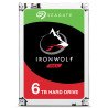 Disco duro interno Seagate IronWolf 3.5 6TB SATA3 6GB/s 7200rpm 128MB 24x7 hot-plug para NAS 1-8 bahías