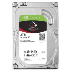 Disco duro interno Seagate IronWolf 3.5 2TB SATA3 6GB/s 5900rpm 64MB 24x7 hot-plug para NAS 1-8 bahías